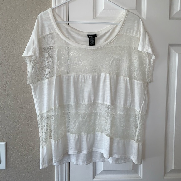 torrid Tops - SALE! Torrid lacey sheer top
